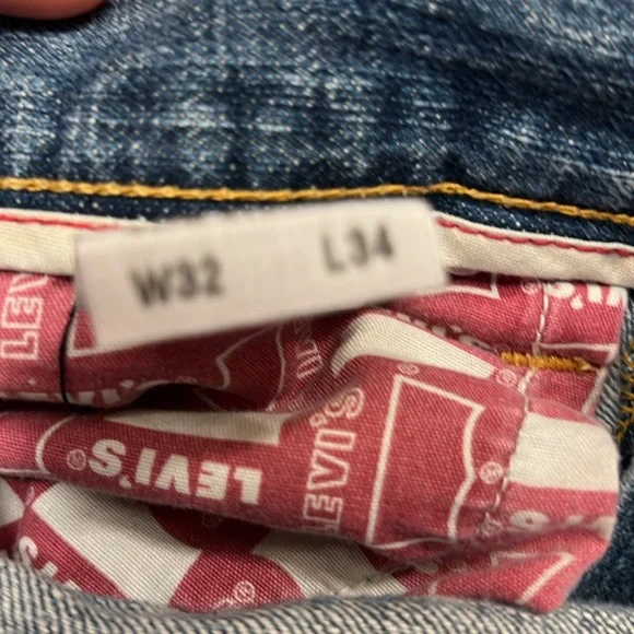 Vintage LEVI'S Slim Straight 514 W32 L34 - Picture 7 of 7